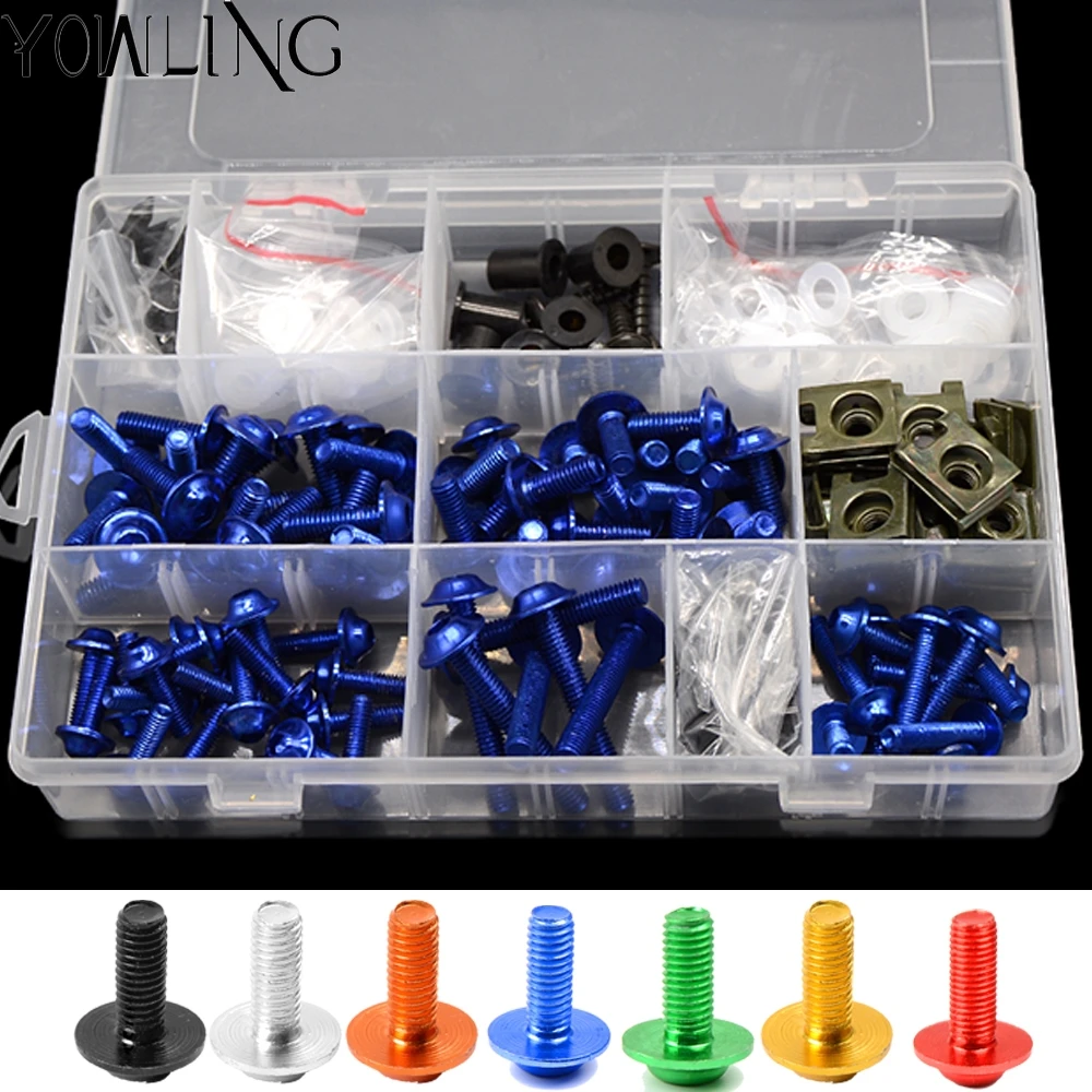 

Motorcycle Accessories Full Fairing Bolt Kits Bodywork Screws Fit For YAMAHA TMAX 530 500 TMAX530 T-MAX 530 500 2001-2007