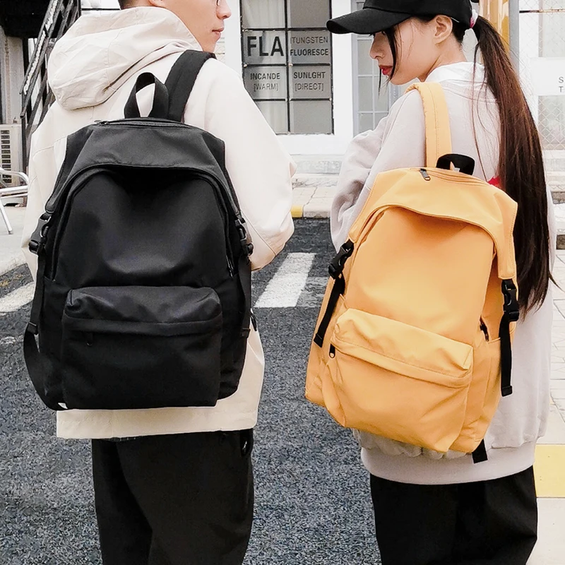 

Oxford Backpack Women Backpack Fashion Women Shoulder Bag solid color School Bag For Teenage Girl Sport Backpacks Travel Bag