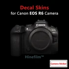 Наклейка для камеры EOSR6, наклейка для камеры Canon EOS R6, наклейка s, наклейка, Обложка для камеры R6, наклейка с защитой от царапин, чехлы
