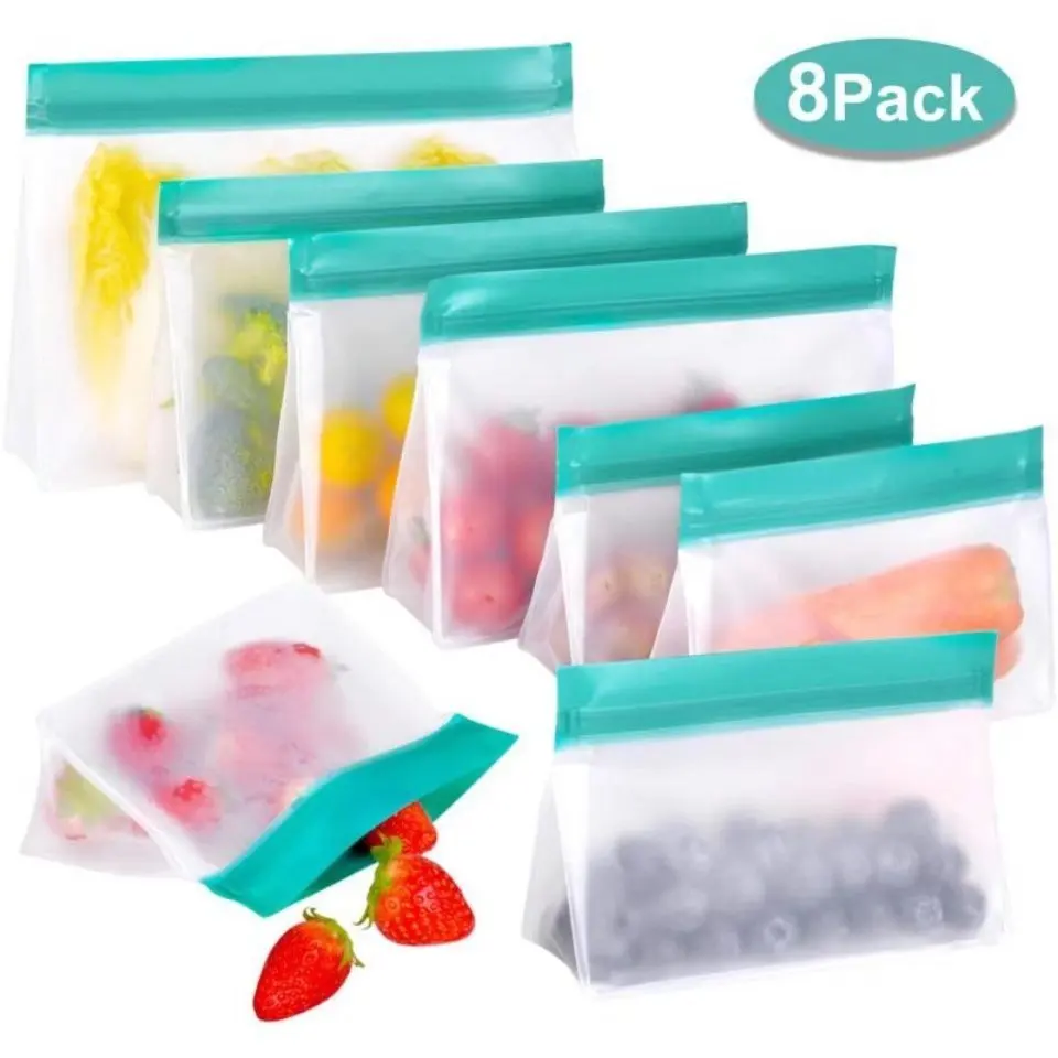 

2021 new hot PEVA fresh fruit bag transparent household refrigerated fresh food bag