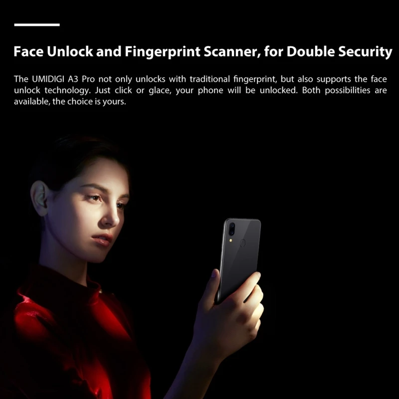 UMIDIGI A3 Pro Global Dual 4G смартфон 5,7 ''2.5D полный экран 3 ГБ+ 32 ГБ Android 8,1 MTK6739 четырехъядерный мобильный телефон 12 Мп+ 5 МП