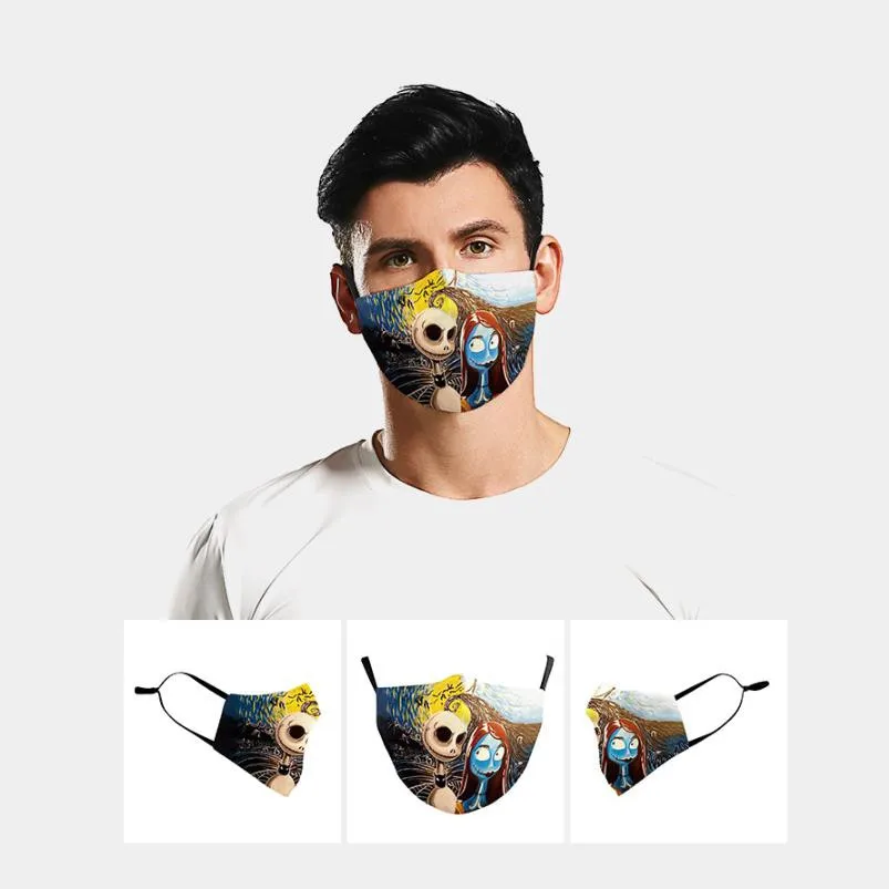 Новинка маска для косплея Кошмар перед Рождеством Джек Скеллингтон Салли Тыква