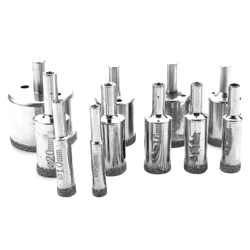 

15PCS 3-42mm Drill Bit Set Hole Saw Cutter Metal Tool Glass Tile