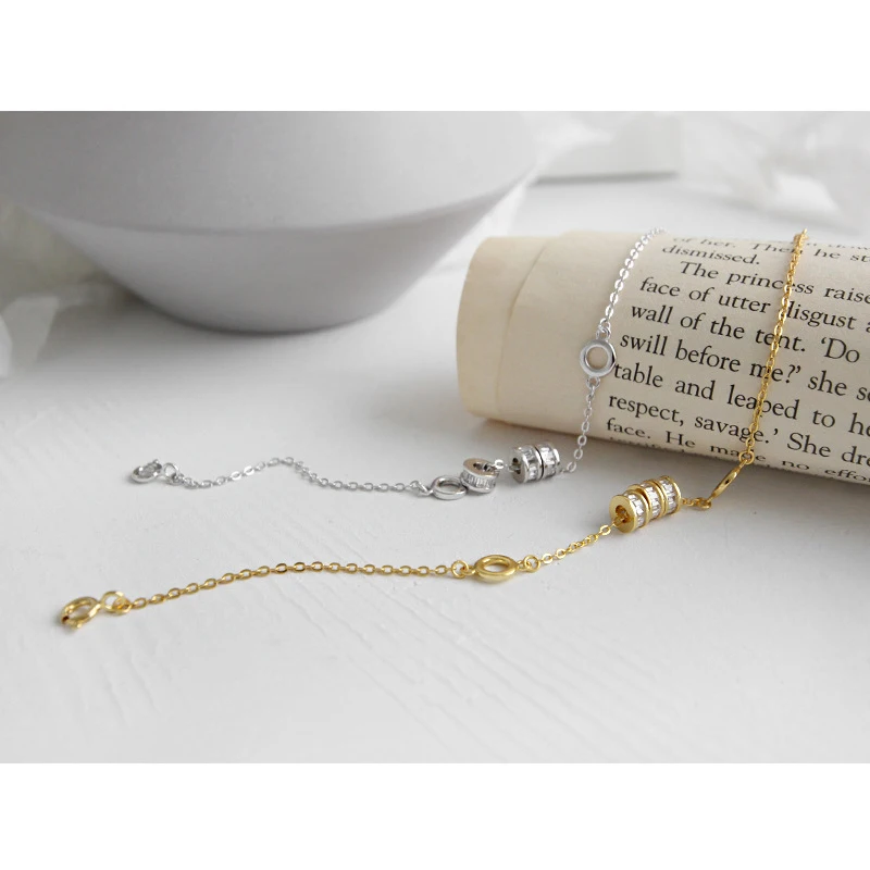 Браслет женский из серебра 925 пробы с фианитами