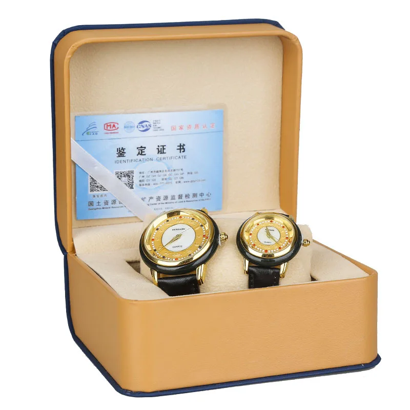 Часы мужские кварцевые с нефритовым циферблатом люксовые деловые брендовые