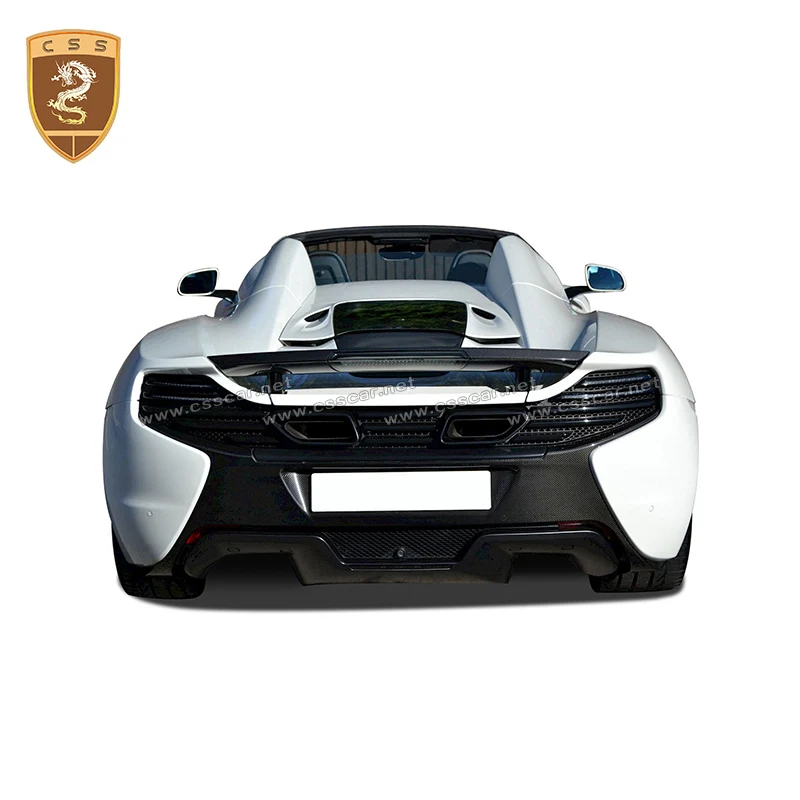 MP4 12C 650S OME Style диффузор для заднего бампера из углеродного волокна для Mclaren 650S