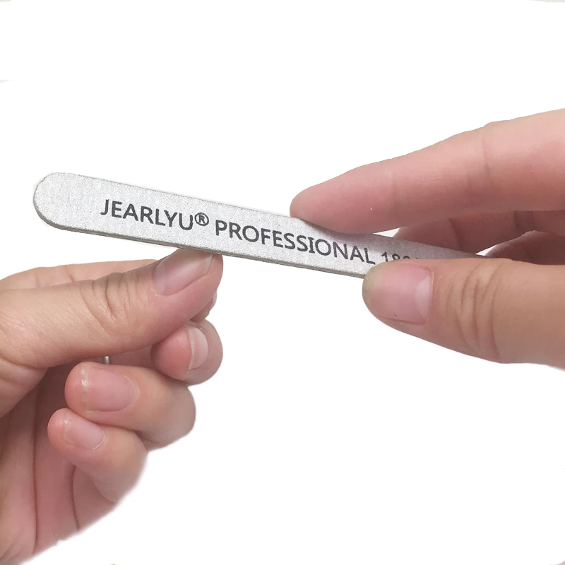 

50Pcs/Lot Nail File 100/180 Grit Sanding Buffer Block Pedicure Manicure Buffing Polish Beauty Tools Professional Nail Files Grey