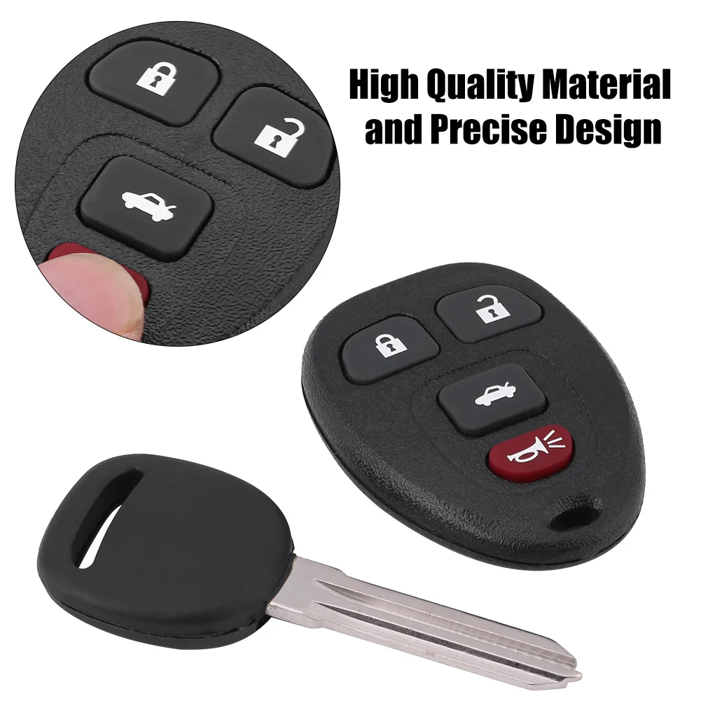 4 Button Keyless Remote Control Key Chip ID46 for Chevrolet Cobalt & Buick LaCrosse 07-10Car | Car