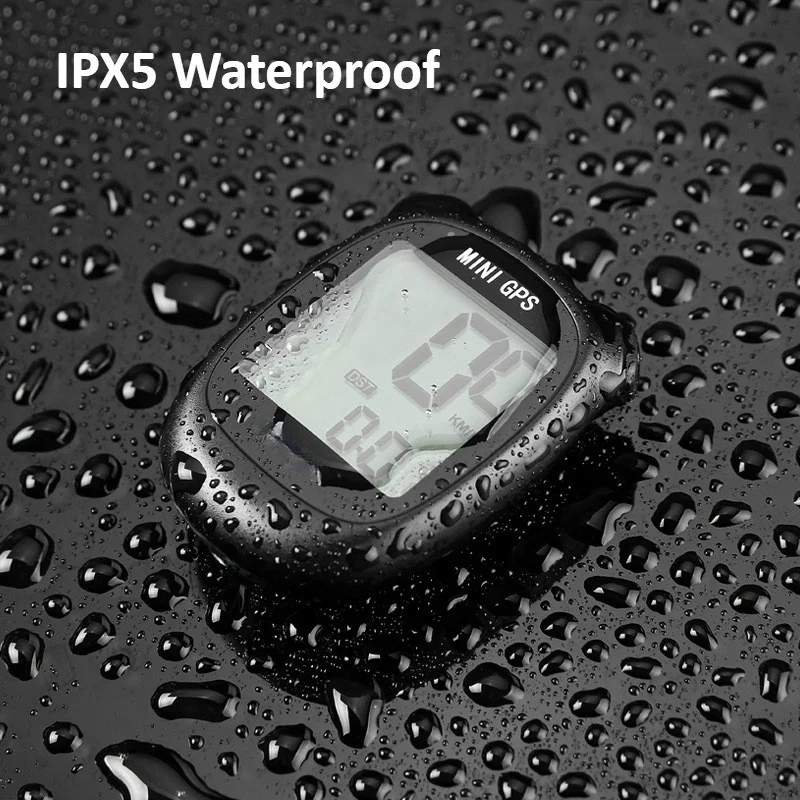 

IPX5 Waterproof Bicycle Speedometer GPS Bike Computer Wireless Cycling Speedometer Backlight Bicycle Sensitive GPS Speedometer