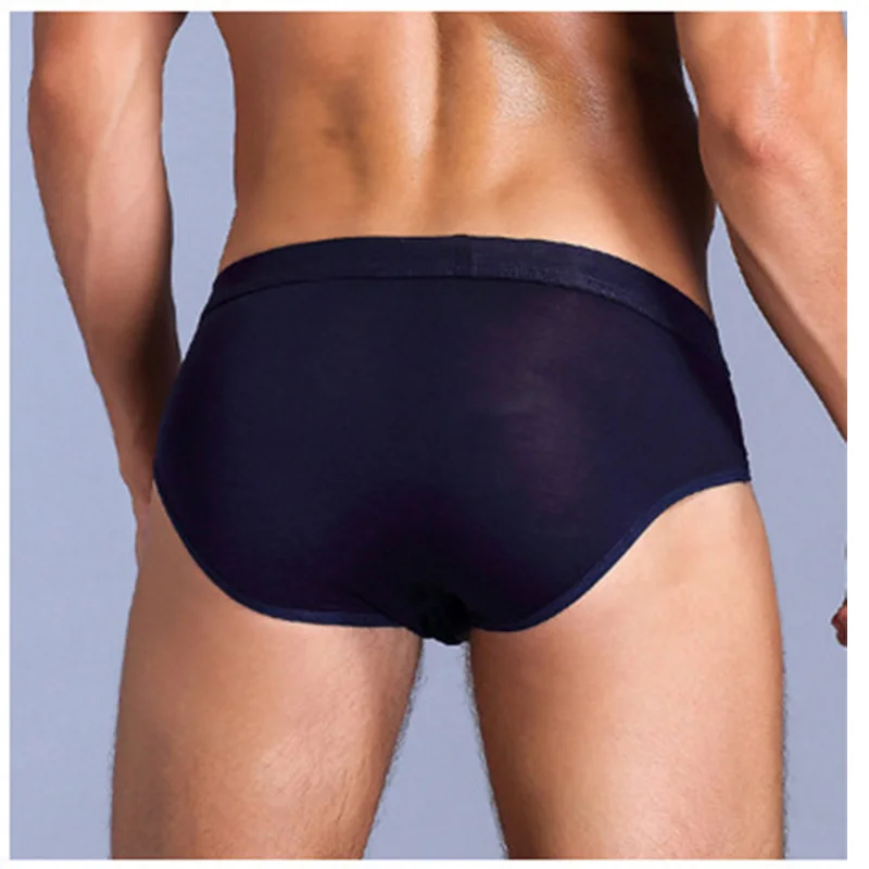 5 шт./лот сексуальное мужское нижнее белье мужские трусы сетчатые одноцветное из