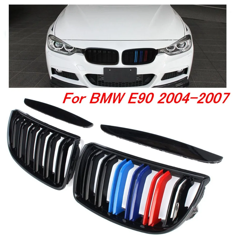 Для BMW E90 E91 3 Series 2004 2005 2006 2007 Стайлинг автомобиля замена передняя решетка гриль