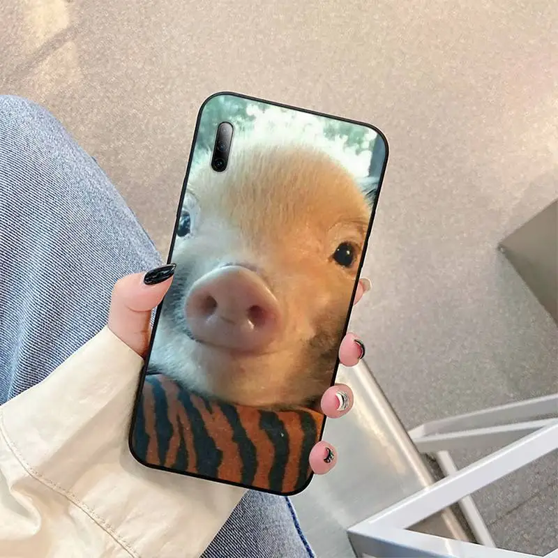 

CUTE Pink Pet LITTLE Pig Phone Case For Redmi Note 10 8 9 K20 6 5a promaxCover Fundas Coque