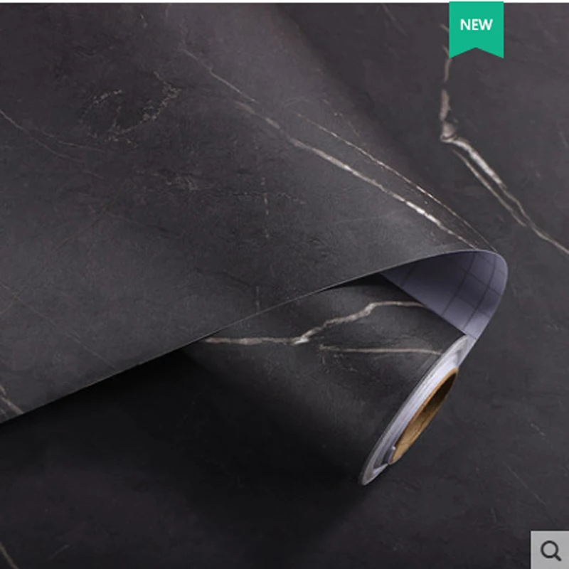 dark marble peel and stick wallpaper self adhesive vinyl contact paper for kitchen cabinets countertops table furniture decor free global shipping