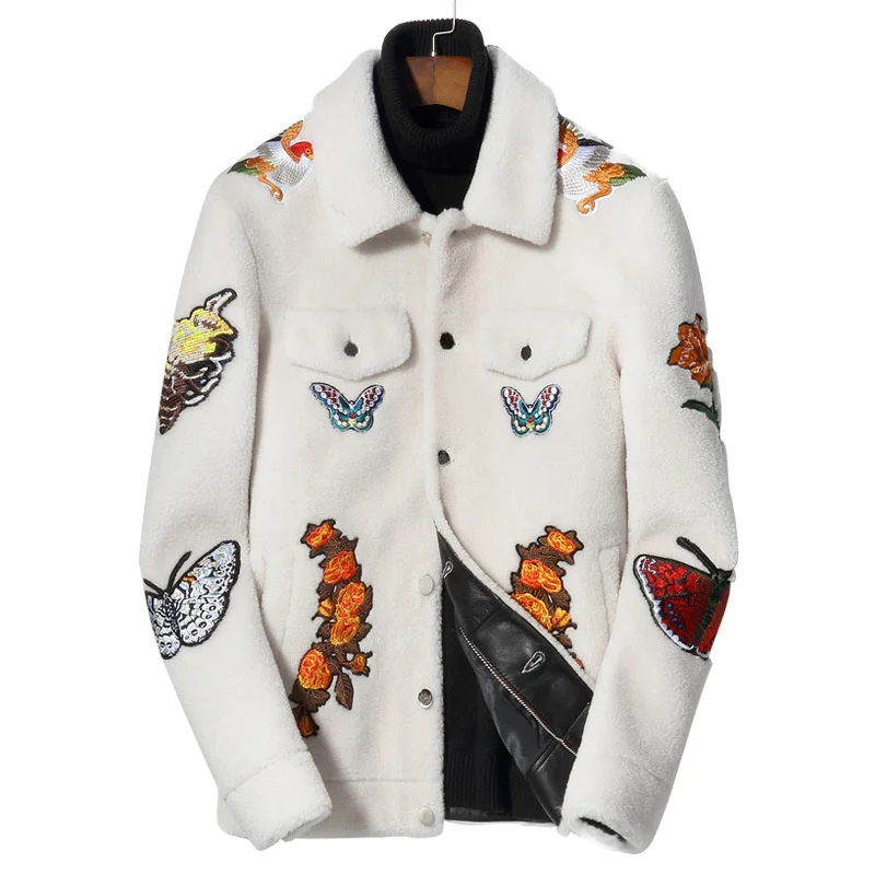 

Мужская куртка с запонками и длинным рукавом, повседневная куртка с высоким воротником для мужчин, Новинка осени 2022