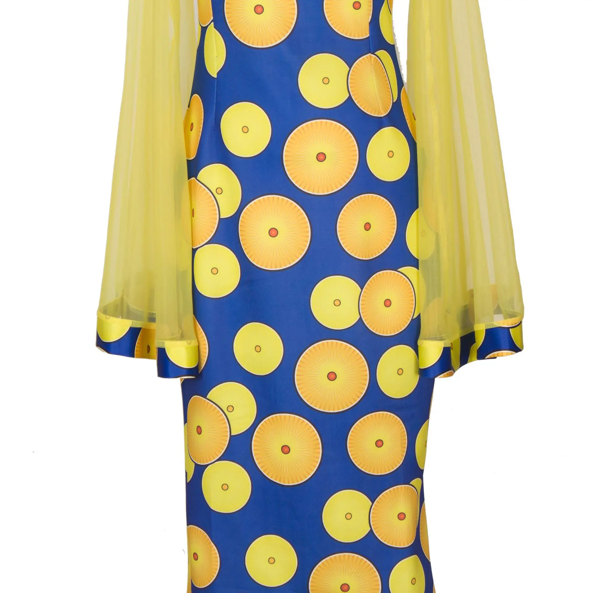 Новые Стильные Классические африканские платья для женщин Дашики сетчатые