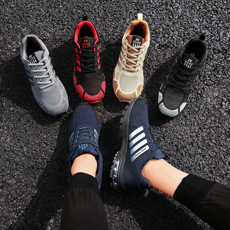 

VIP Link Men Sneakers Casual Running Shoes Plus Size