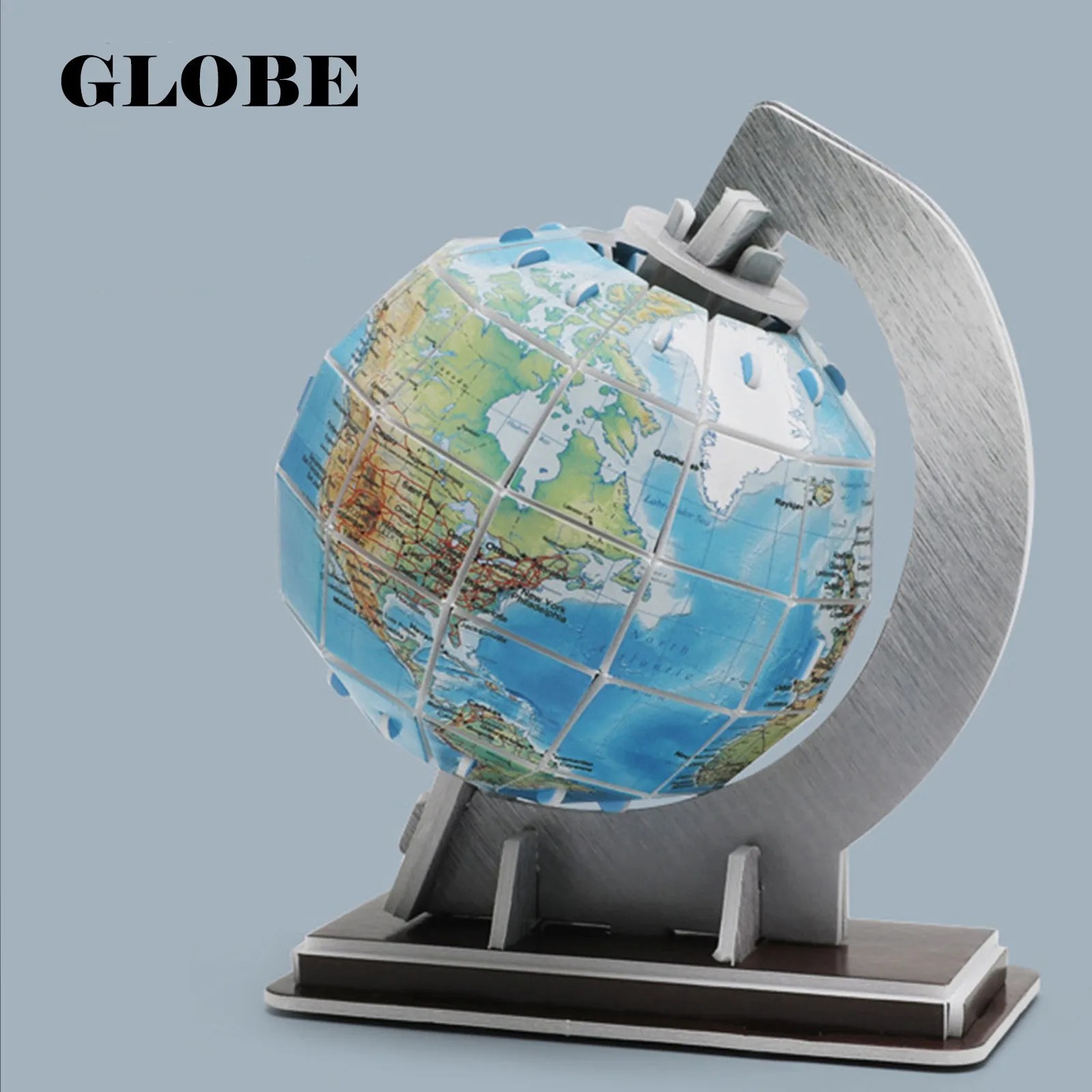 Модель Солнечной системы подарок 3D трехмерная головоломка Бумажная