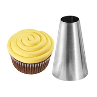 1pc 12 piping nozzle for creating round petal shape decorating icing tip baking pastry tools bakeware cake decorating tools