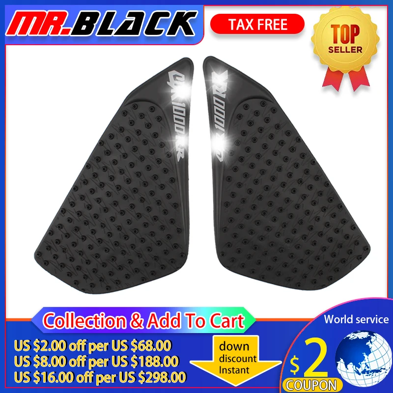 Противоскользящие накладки на топливный бак для HONDA CBR1000RR 2004 2005 2006 2007 CBR 1000RR |