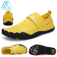 summer barefoot beach water shoes lovers swimming diving quick drying water sports shoes mens outdoor fishing five finger shoes