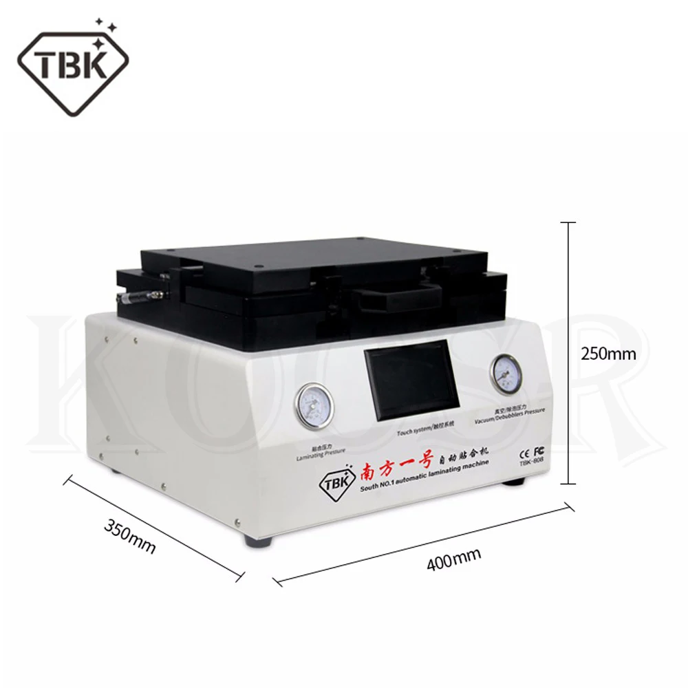 Новейшая модель TBK 808 Ремонт сенсорного ЖК экрана автоматическое удаление