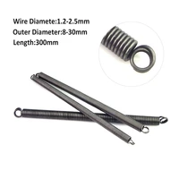 1pcs extension springs with loop ends tension expanding spring double loop wire dia1 2 2 5mm od8 30mm l300mm