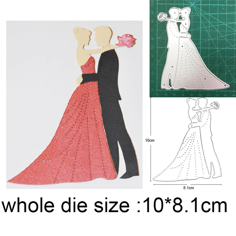 Пресс-форма для резки металла пресс-форма свадебных пар декоративные штампы