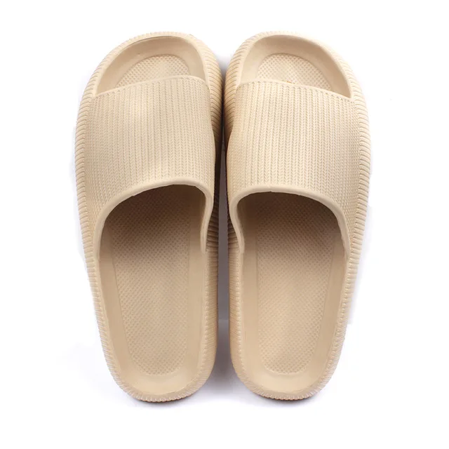 

Non-slip summer indoor bathroom shoes women's platform slippers soft-soled sliding sandals