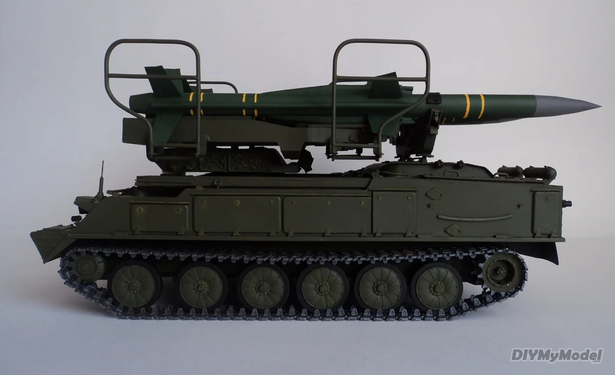 DIYMyModel-SA-6 a escala 1:25 para defensa a&eacute;rea, 2K12, modelo de papel artesanal, rompecabezas, juguete hecho a mano-1