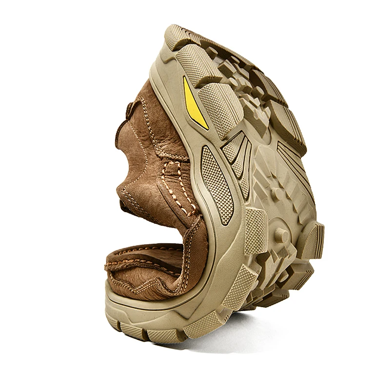 Мужская обувь из Летние кожаные туфли типа мокасин для мужчин на плоской подошве