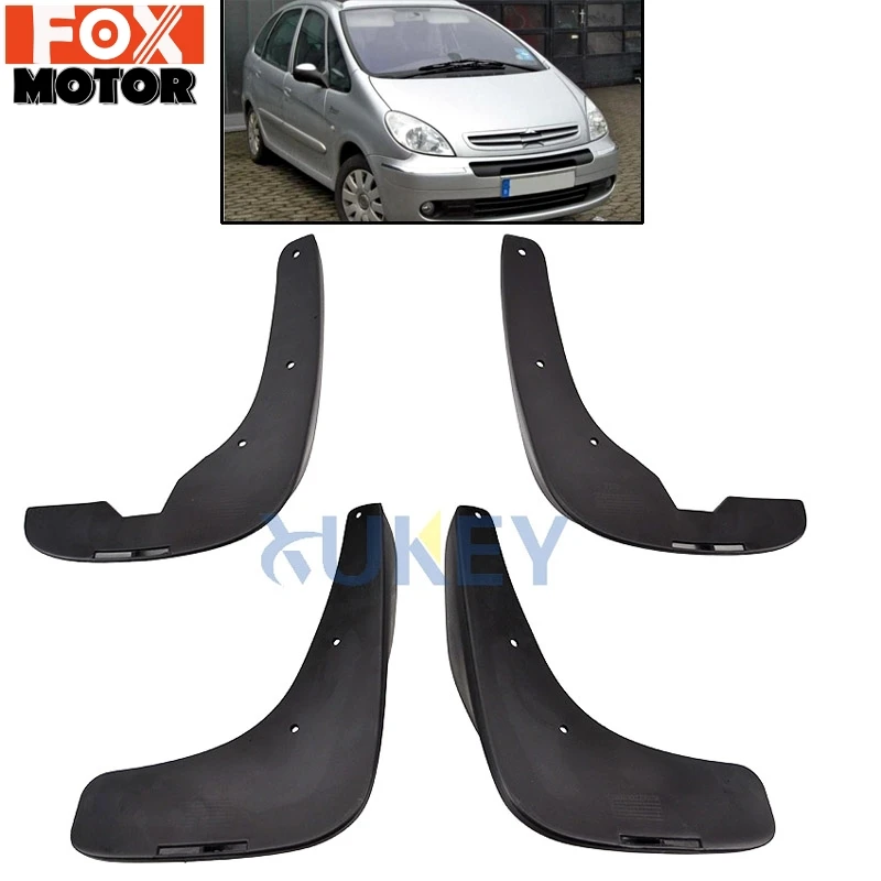 

4 шт. подходит для CITROEN XSARA PICASSO 2001 2002 2003 2004 2005 2006 2007 2008 2009 2010-2012 брызговик закрылки брызговик брызговики