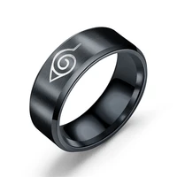 anime man women anime ring fashion hokage finger ring jewelry accessories stainless steel
