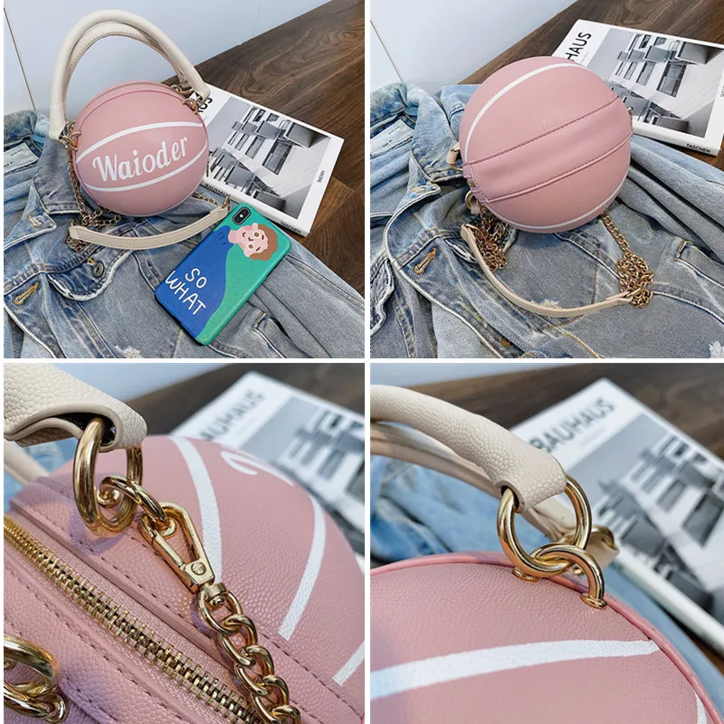 Женская сумка мессенджер DikizFly модная через плечо в форме баскетбола 2020| |