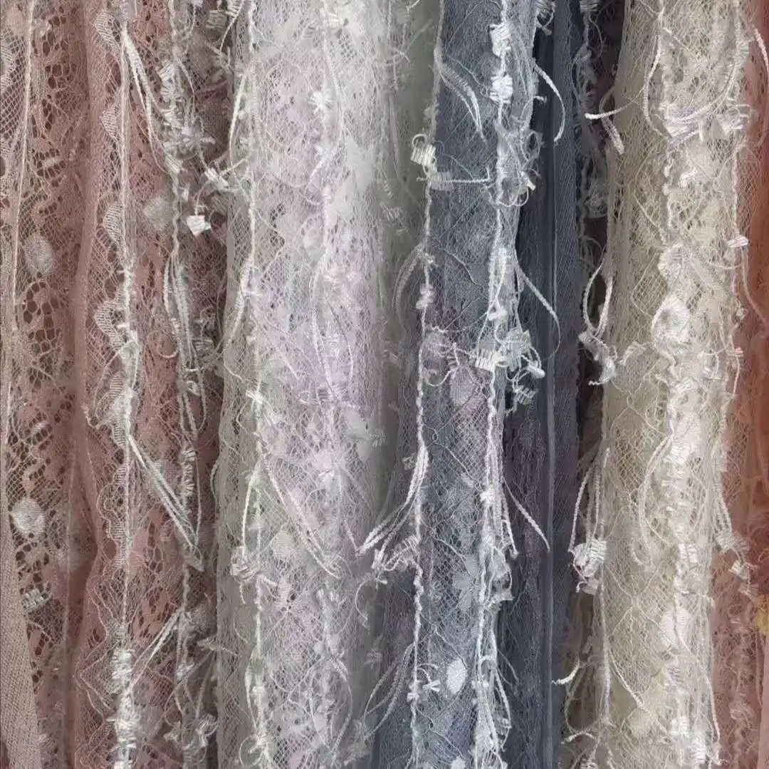 

2020 New High-quality Two-color Bright Lace Crocheted European Style Lace Accessories 150cm
