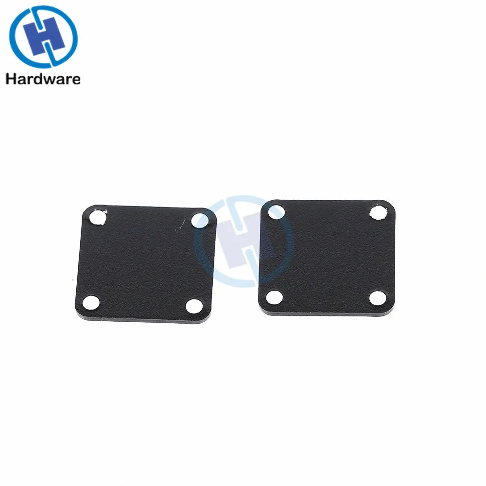 Черный алюминиевый корпус чехол сделай сам Экструдированный Электронный