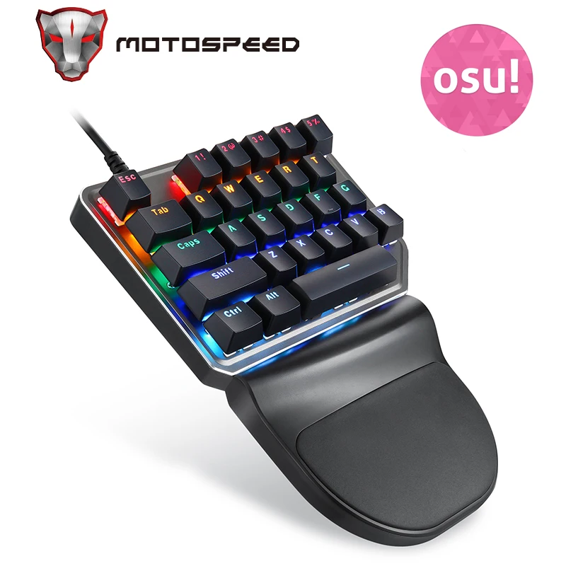 

Клавиатура Motospeed K27 Numpad Механическая Проводная с USB-подсветкой