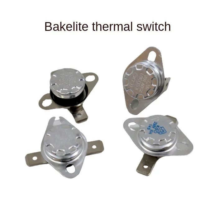 

KSD301 temperature control switch temperature controller normally closed/normally open 40-250 degrees 10A16A fixed bakelite
