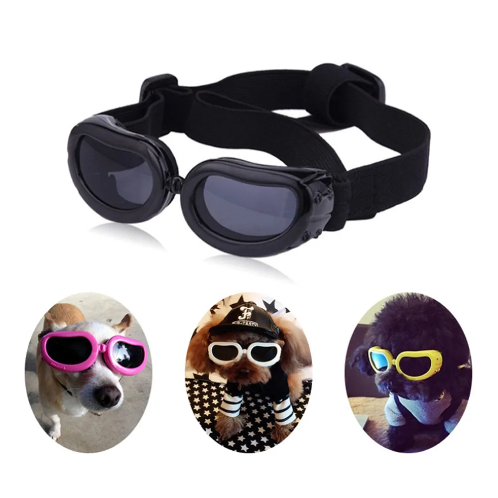 Брендовые новые очки для собаки солнцезащитные летние с защитой от