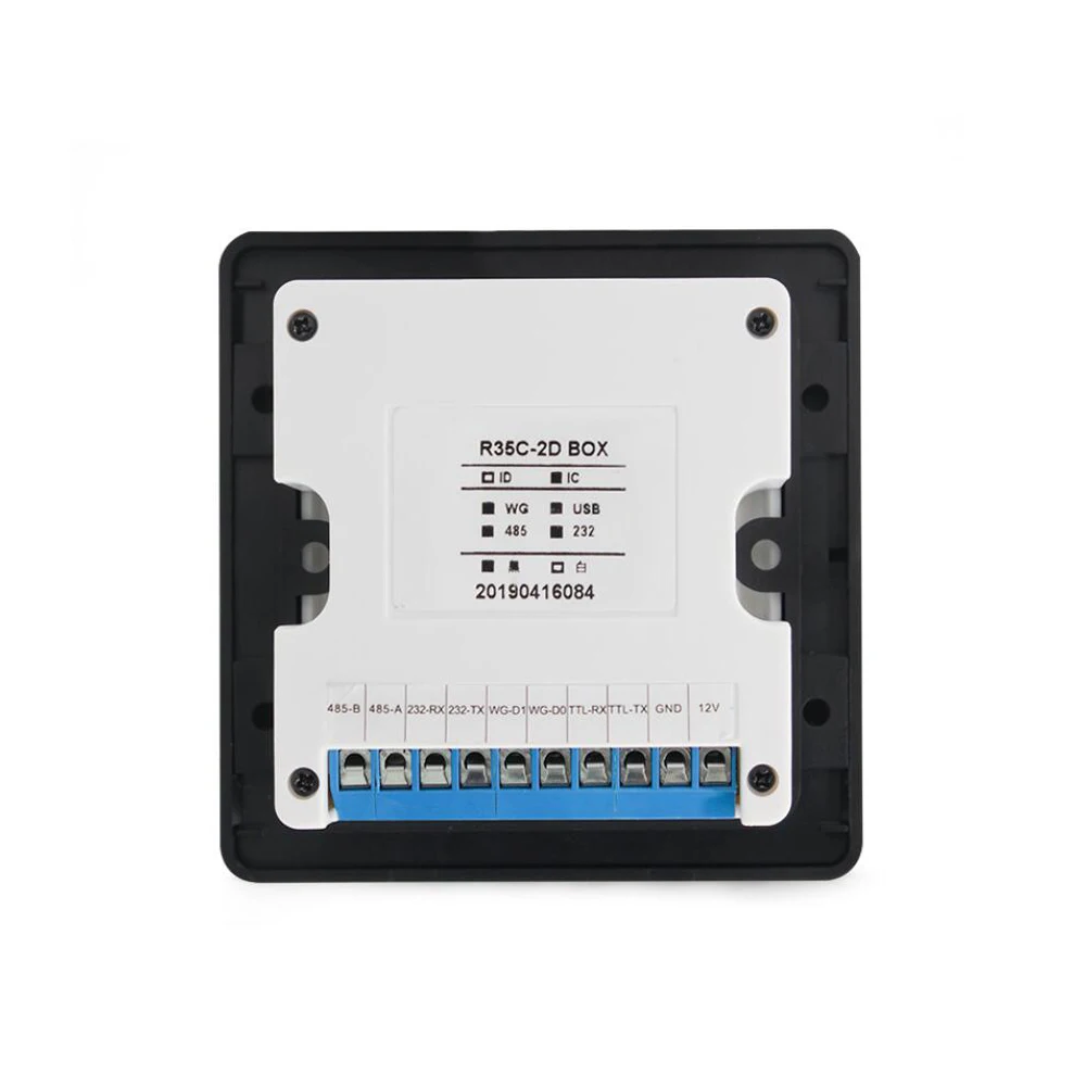 12В 13 56 МГц 125 кГц RFID считыватель штрих кодов QR контроля доступа Wigan USB RS232 TTL RS485