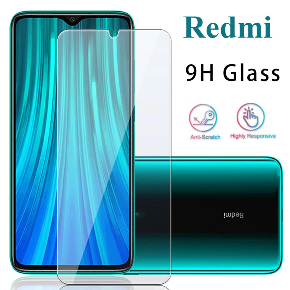 Защитная пленка для xiaomi redmi note 9s 8t 8 7 6 pro закаленное стекло 8A 7A 6A защита экрана