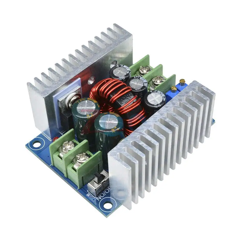 DC 300W 20A CC CV постоянный ток Регулируемый понижающий преобразователь напряжения