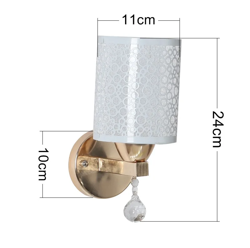 

E27 Indoor Modern style Wall Lights Fixture Bedroom Living Room Stair Sconce Lamp