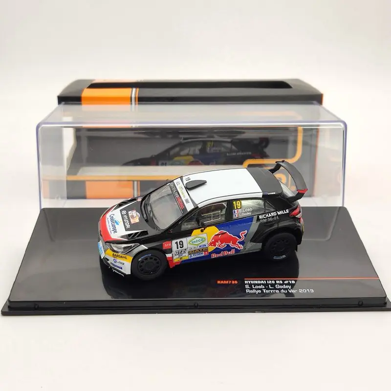 1:43 IXO для H ~ NDAI i20 R5 #19 Rally Terrre du Var 2019 RAM736 коллекционные модели игрушек и
