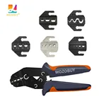 Обжимные клещи WOZOBUY, быстрая замена для планшетов Tab 2,8, 4,8, 6,3, трубчатые, PV, изолированные клеммы, ручные инструменты для электриков
