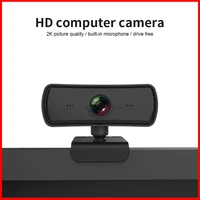 2k 20401080p webcam hd computer pc webcamera with microphone rotatable cameras for live broadcast video calling conference work