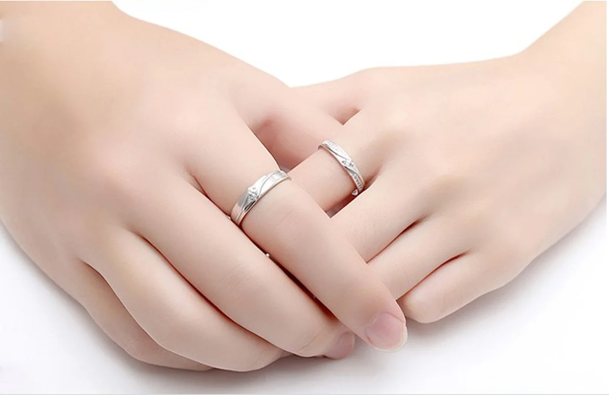 Классическое кольцо с простым дизайном набор инкрустация высокое качество