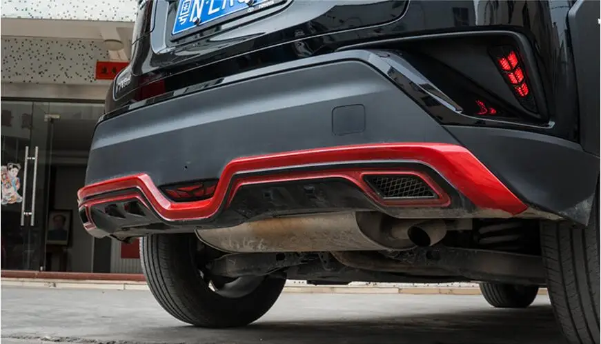 Противоскользящая пластина для защиты переднего и заднего бампера из АБС