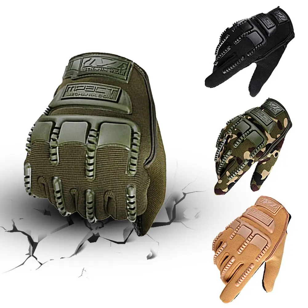Наружные военные тактические велосипедные перчатки полный палец ветрозащитное