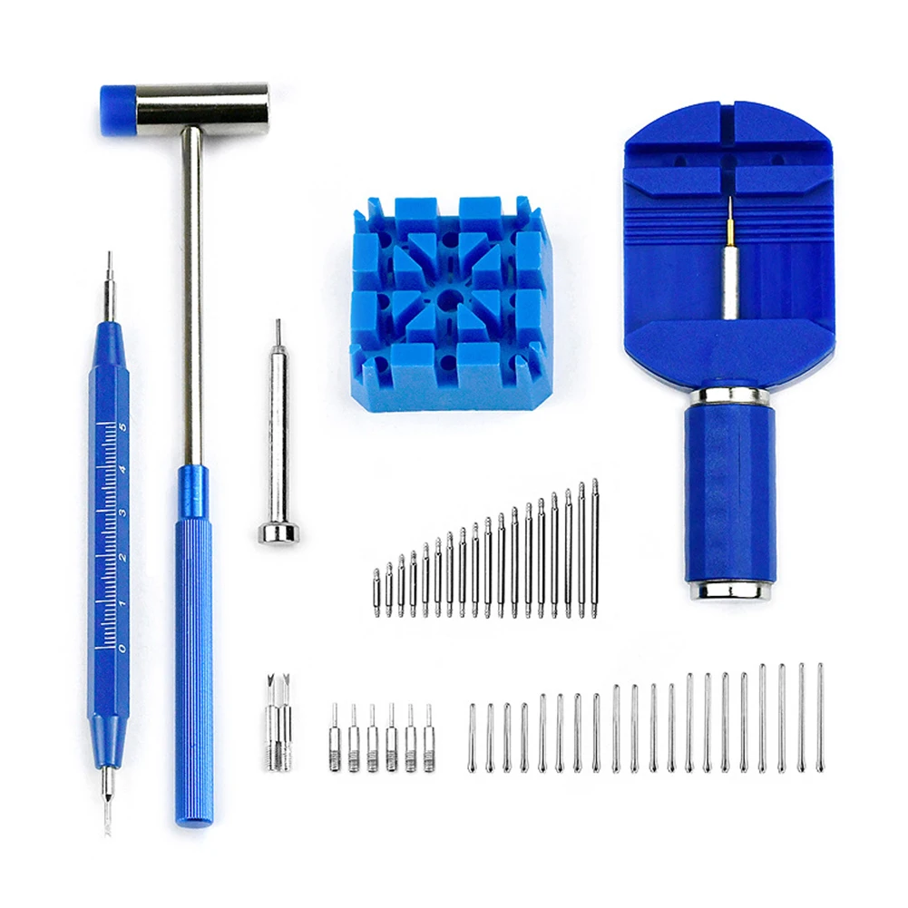 

141pcs Watch Repair Tools Set Watch Band Bracelet Watch Strap Adjuster Spring Pin Pliers Kits Watchmaker Repair Tool Accessoies