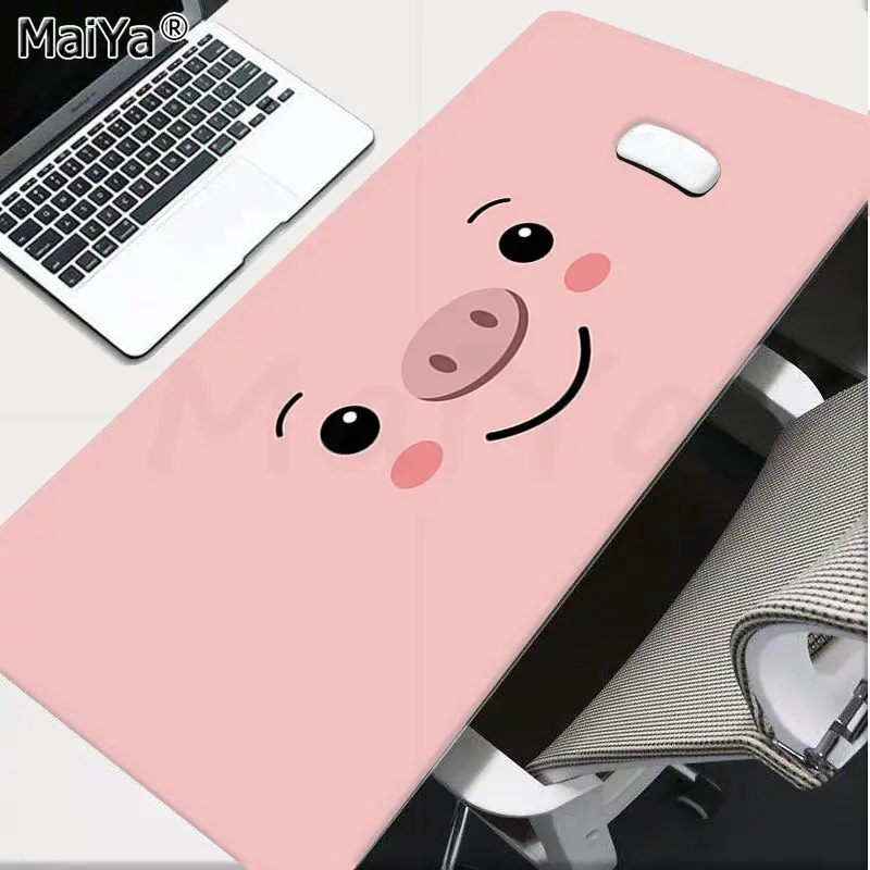 

Maiya pink pig face gamer play mats Mousepad Speed/Control Version Large Gaming Mouse Pad